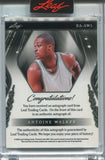 2025 Antoine Walker Leaf Sports Heroes CRACKED ICE AUTO 10/35 AUTOGRAPH #BA-AW1 Boston Celtics
