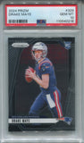 2024 Drake Maye Panini Prizm ROOKIE RC PSA 10 #329 New England Patriots 0216