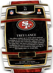 2021 Trey Lance Panini Select HOLO SILVER CONCOURSE LEVEL DIE CUT ROOKIE RC #45 San Francisco 49ers