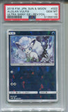 2018 Alolan Vulpix Pokemon Sun & Moon JAPANESE ULTRA SHINY GX REVERSE FOIL PSA 10 #022 9169