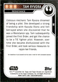 2023 Topps Chrome Star Wars Autograph Suzie McGrath as Tam Ryvora #38 AUTO 2