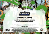 2025 Carmelo Hayes Topps Finest WWE FINEST MOMENTS AUTO AUTOGRAPH #FMS-MEL Friday Night Smackdown