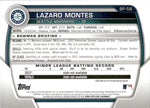 2023 Lazaro Montes Bowman 1ST BOWMAN PROSPECTS FUCHSIA 229/299 #BP-58 Seattle Mariners