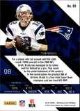 2016 Tom Brady Panini Unparralleled #99 New England Patriots