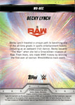 2025 Becky Lynch Topps Chrome WOMEN'S DIVISION AQUA GEOMETRIC REFRACTOR 124/125 #WD-BEC Monday Night Raw