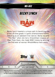 2025 Becky Lynch Topps Chrome WOMEN'S DIVISION AQUA GEOMETRIC REFRACTOR 124/125 #WD-BEC Monday Night Raw