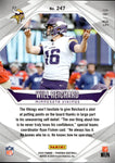 2024 Will Reichard Panini Phoenix GREEN ROOKIE 08/25 RC #247 Minnesota Vikings
