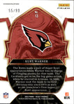 2022 Kurt Warner Panini Select CONCOURSE RED 55/99 #13 Arizona Cardinals HOF