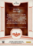 2024 Byron Saxton Panini Chronicles DONRUSS VOICES OF THE RING AUTO AUTO #VR-BSX Monday Night Raw 1