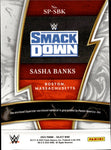 2022 Sasha Banks Panini Select WWE SPARKS SHIRT RELIC #SP-SBK Friday Night Smackdown 1