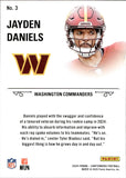 2024 Jayden Daniels Panini Contenders ROOKIE STALLIONS RC #3 Washington Commanders