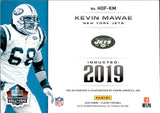 2020 Kevin Mawae Panini Encased HALL OF FAME SIGNATURES GOLD AUTO 02/25 AUTOGRAPH #HOF-KM New York Jets HOF