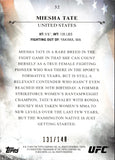 2014 Miesha Tate Topps UFC Bloodlines FLAG PARALLEL 131/148 #32 Bantamweight