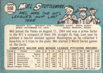 1965 Mel Stottlemyre Topps #550 New York Yankees BV $50 1