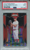 2019 Daniel Ponce De Leon Panini Prizm RED PRIZM ROOKIE RC PSA 9 #44 St. Louis Cardinals 1823