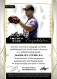 2022 Gabriel Hughes Leaf Trinity ROOKIE AUTO 20/50 AUTOGRAPH RC #BA-GH2 Colorado Rockies