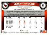2011 Larry Fitzgerald Topps Chrome PURPLE REFRACTOR 435/499 #80 Arizona Cardinals
