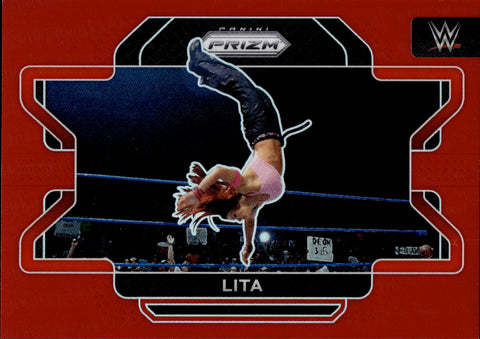 2022 Lita Panini Prizm WWE RED 029/299 #11 WWE Legend