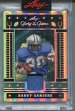 2025 Barry Sanders Leaf Glory of the Game JERSEY 21/40 RELIC #GU-3 Detroit Lions HOF