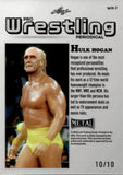 2024 Hulk Hogan Leaf Metal Legends PRO WRESTLING PERIODICAL SILVER WAVE 10/10 #WP-7 WWE Legend