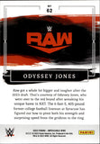 2023 Odyssey Jones Panini Impeccable WWE Holo Silver 02/25 #62 Monday Night Raw