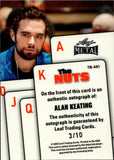 2025 Alan Keating Leaf Metal Poker BLACK THE NUTS AUTO 03/10 AUTOGRAPH #TN-AK1 World Series of Poker