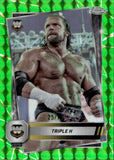 2025 Triple H Topps Chrome GREEN GEOMETRIC REFRACTOR 25/75 #22