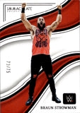 2023 Braun Strowman Panini Immaculate Collection WWE 73/75 #8 Monday Night Raw