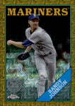 2023 Randy Johnson Topps 1988 SILVER PACK CHROME GOLD REFRACTOR 9/50 Seattle Mariners #T88C-57