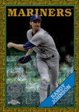 2023 Randy Johnson Topps 1988 SILVER PACK CHROME GOLD REFRACTOR 9/50 Seattle Mariners #T88C-57