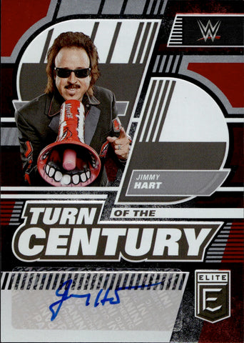 2023 Jimmy Hart Donruss Elite RED TURN OF THE CENTURY AUTO 12/49 AUTOGRAPH #TC-JHT WWE Legend