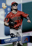 2024 Corbin Carroll Topps Big League WRAPPER REDEMPTION RAINBOW FOIL 177/199 #WR-4 Arizona Diamondbacks