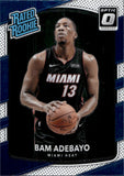 2017-18 Bam Adebayo Donruss Optic RATED ROOKIE RC #187 Miami Heat 13