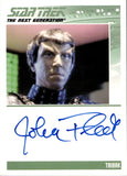 2011 John Fleck as Taibak Rittenhouse The Complete Star Trek: The Next Generation Series 1 AUTO AUTOGRAPH #_JOFL The Mind's Eye