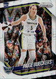 2025 Paige Bueckers Panini Prizm WNBA ROOKIE WHITE SEISMIC PRIZM #5 Dallas Wings 1