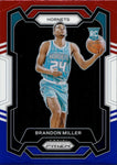 2023-24 Brandon Miller Panini Prizm RED WHITE BLUE ROOKIE RC #152 Charlotte Hornets