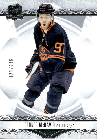 2022-23 Connor McDavid Upper Deck The Cup 121/249 #8 Edmonton Oilers