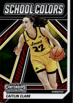 2024 Caitlin Clark Panini Collection CONTENDERS SCHOOL COLORS ROOKIE RC #SC3 Indiana Fever
