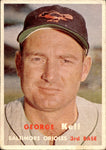 1957 George Kell Topps #230 Baltimore Orioles BV $50