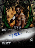 2025 Trick Williams Topps Universe WWE GREEN NEXT LEVEL AUTO 21/99 AUTOGRAPH #NLA-TWI NXT