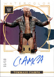 2023 Tommaso Ciampa Panini Impeccable WATERCOLOR GOLD AUTO 1/10 #WS-TCM