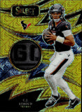 2024 C.J. Stroud Panini Select GOLD SPARKS MOJO LAUNDRY TAG PATCH 02/10 RELIC #S-CSD Houston Texans