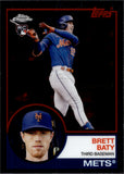 2023 Brett Baty Topps Chrome ROOKIE Lids Mitchell & Ness 1983 DESIGN RC #83-1 New York Mets