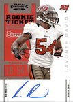 2012 LaVonte David Panini Contenders ROOKIE TICKET AUTO AUTOGRAPH RC #158 Tampa Bay Buccaneers 9