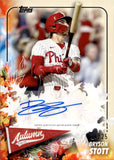 2024 Bryson Stott Topps Update AUTUMN TALES AUTO 04/25 AUTOGRAPH #ATA-BS Philadelphia Phillies