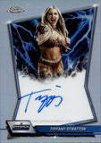 2026 Tiffany Stratton Topps Chrome WWE BLUE BRAND REFRACTOR AUTO AUTOGRAPH #BBA-TIF Friday Night Smackdown 1