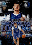 2025-26 Cooper Flagg Bowman Chrome GREATNESS LOADING ROOKIE RC #GL-1 Dallas Mavericks