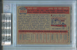 1957 Ralph Terry Topps BAS AUTHENTIC AUTO AUTOGRAPH #391 New York Yankees 8156