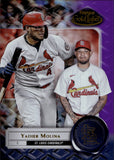 2022 Yadier Molina Topps Gold Label CLASS 1 PURPLE 68/99 #45 St. Louis Cardinals