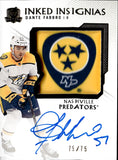 2019-20 Dante Fabbro Upper Deck The Cup INKED INSIGNIAS AUTO 75/75 AUTOGRAPH #II-DF Nashville Predators